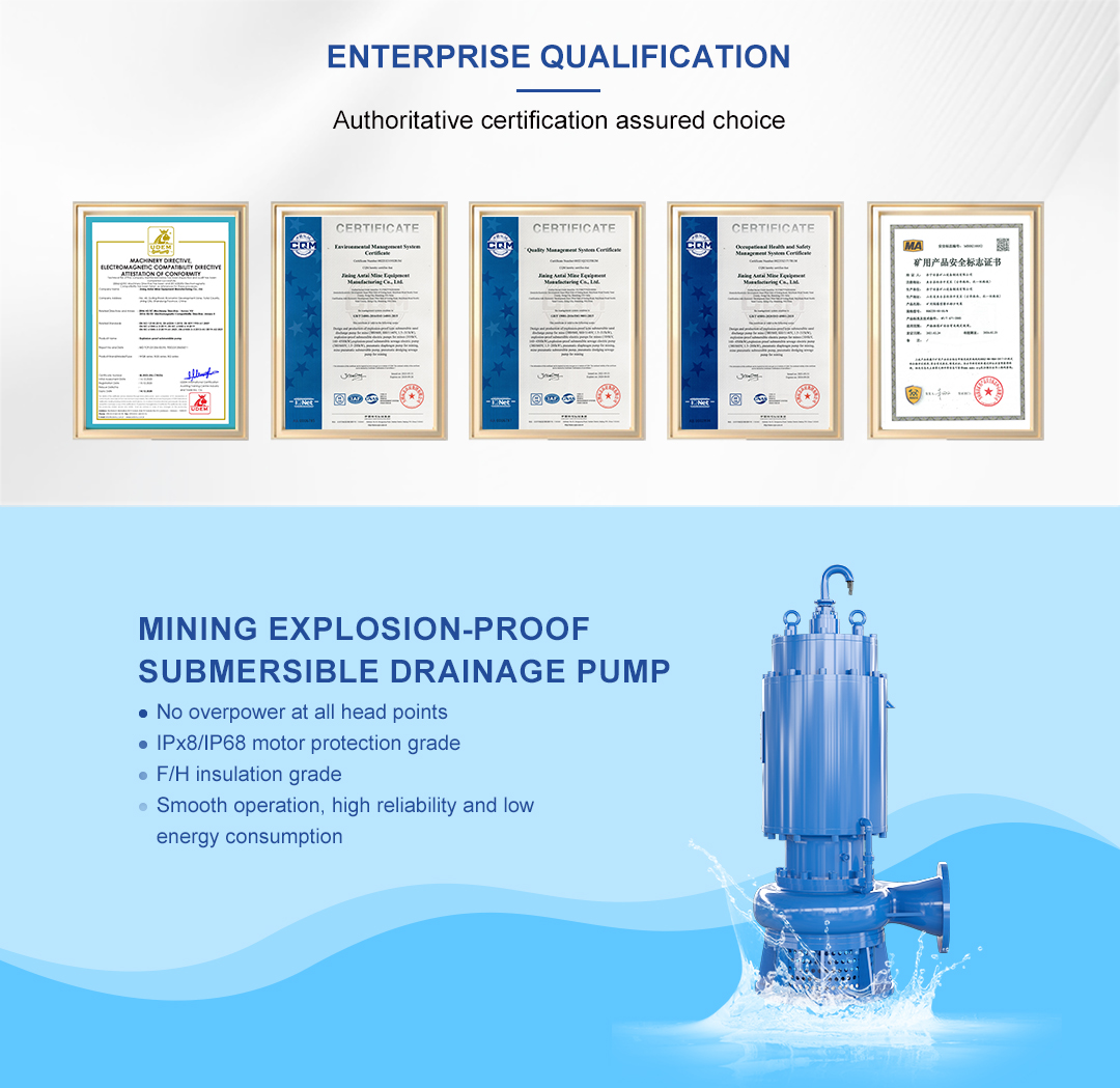 WQB Series Explosion-Proof Submersible Sewage Pump