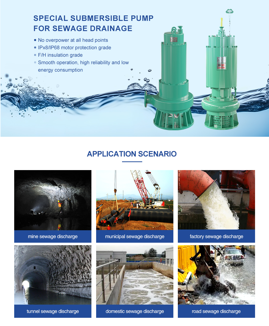 BQS Series Mining Explosion-Proof Submersible Drainage Pump