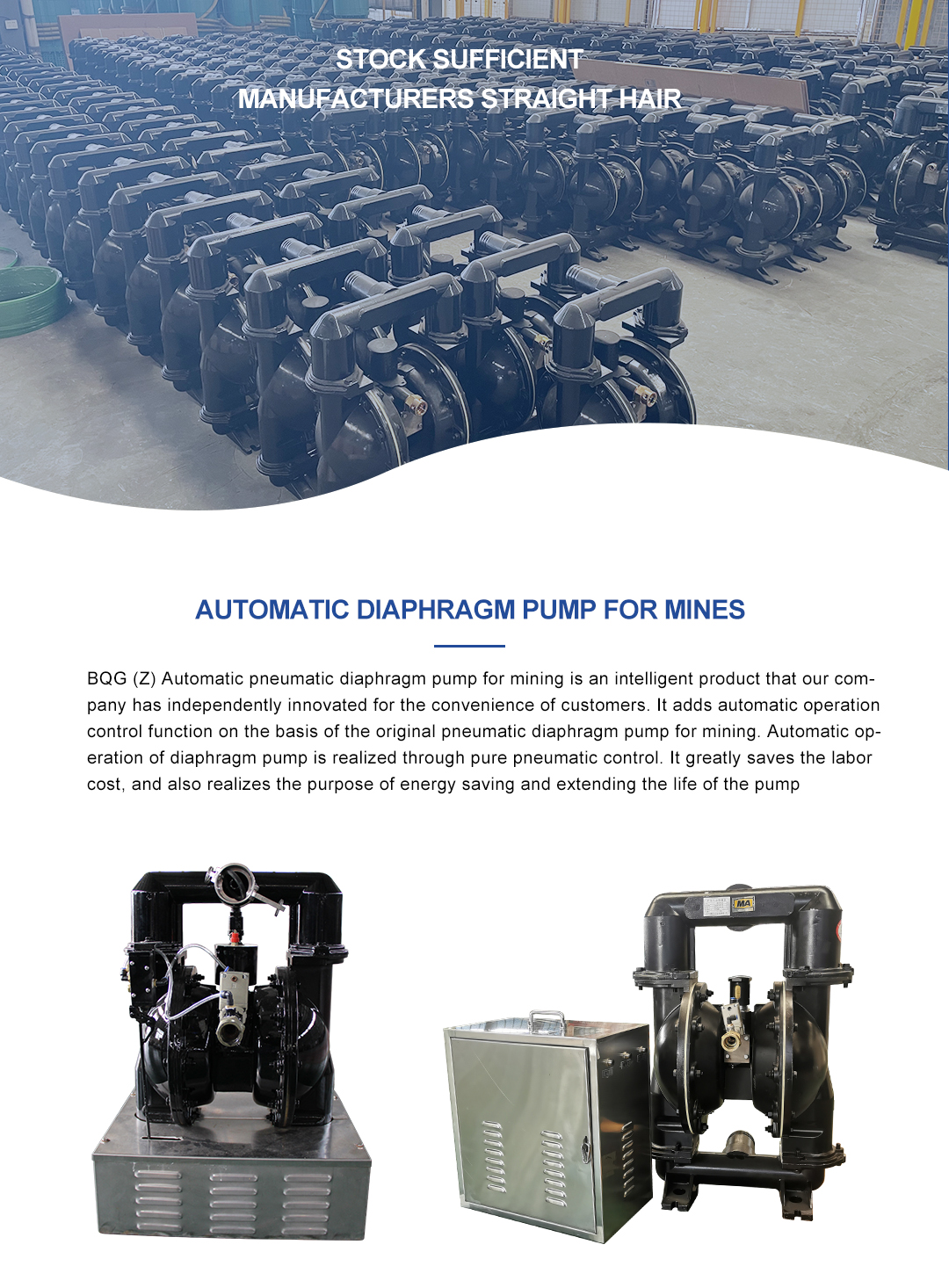 BQG Series Pneumatic Diaphragm Pump